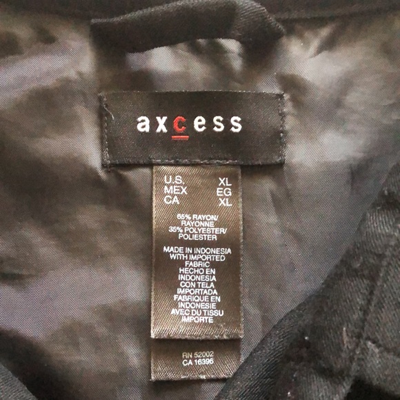 Men’s Axcess Black Jacket XL - Picture 8 of 13
